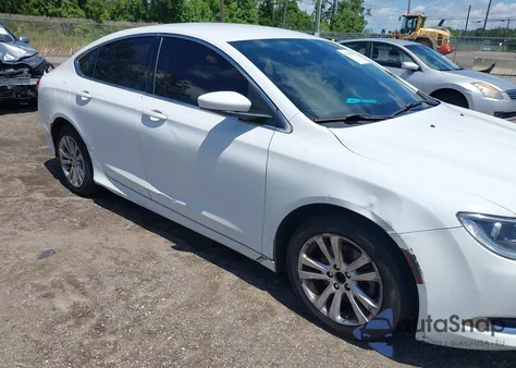 2016 Chrysler 200 Limited z USA, uszkodzony, nr VIN 1C3CCCAB2GN159948